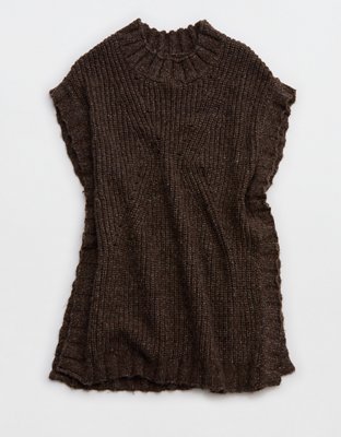 Aerie Ribbed Sweater Cape