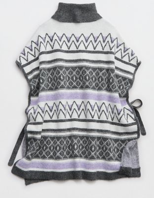 Женские свитеры Aerie Jacquard Cape — фото 4