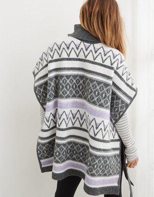 Aerie Jacquard Cape
