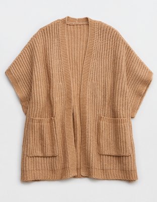 Aerie Ribbed Sweater Cape