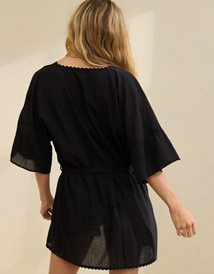 Женские аксессуары Aerie Ruffle Sleeve Cape — фото 2