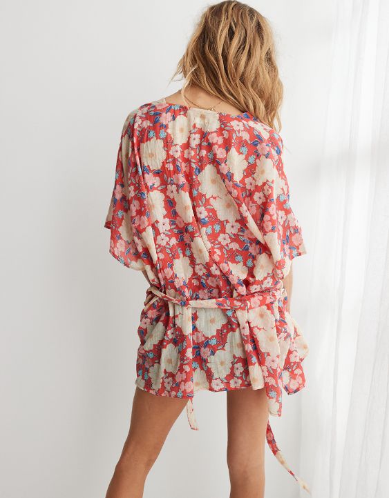 Aerie Floral Robe