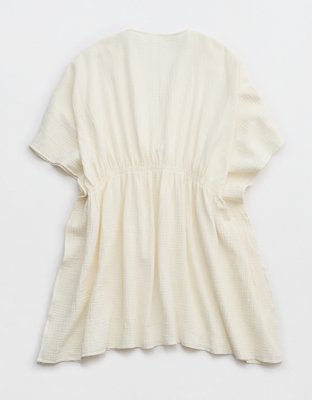 Женские аксессуары Aerie Gauze Tie Cape — фото 4