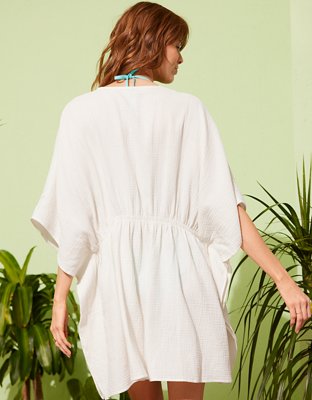 Женские аксессуары Aerie Gauze Tie Cape — фото 2
