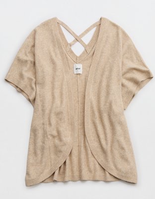 Женские свитеры Aerie Open Back Cape — фото 3