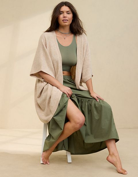 Женские свитеры Aerie Open Back Cape