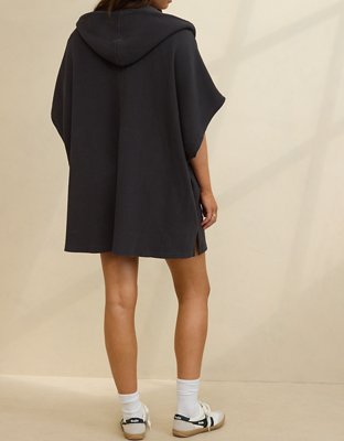 Hooded Fleece Cape