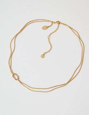 Aerie Chain And Knot Necklace