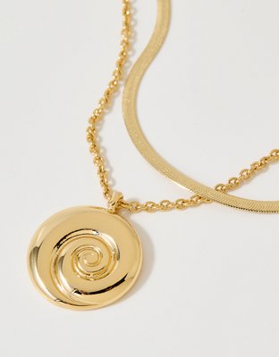 Aerie Chunky Shell Statement Necklace