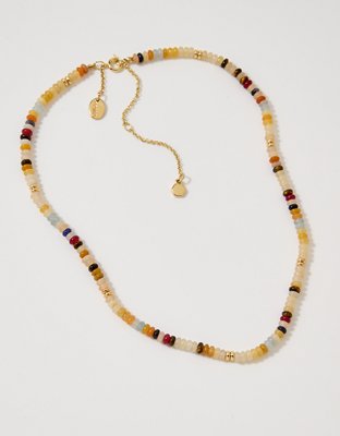 Aerie Chunky Beaded Necklace