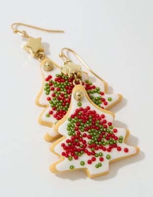 Aerie Sugar Cookie Tree Earrings