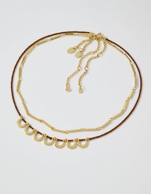 Aerie Mini Matte Beaded Necklace