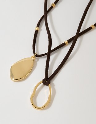 Aerie Suede Cord Necklace
