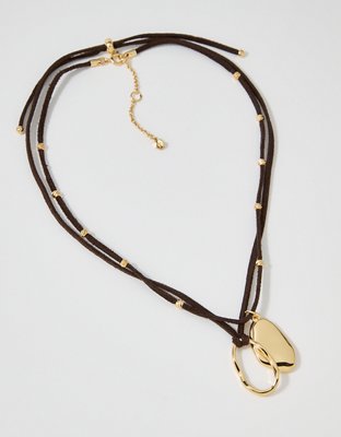 Aerie Suede Cord Necklace