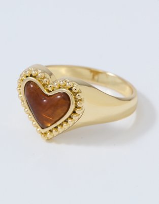 Aerie Torte Heart Vintage Ring