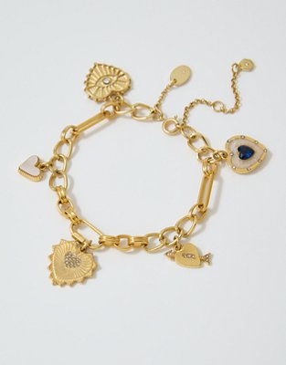 Aerie Vintage Heart Bracelet