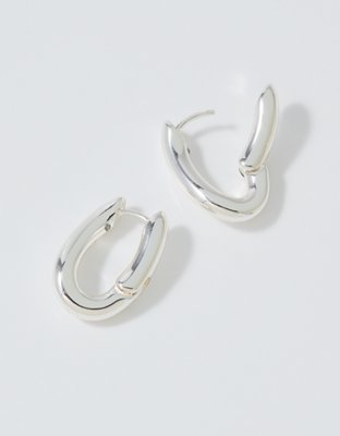 Aerie Chunky Teardrop Earrings