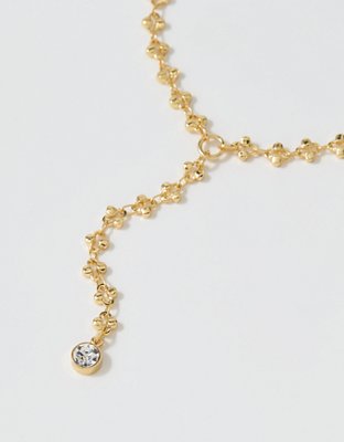 Aerie Chunky Chain Lariat Necklace