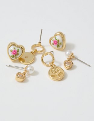 Aerie Vintage Charm Earring 3-Pack