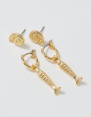 Aerie Sardine Earring 2-Pack