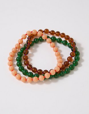 Aerie Colored Bead Bracelet Pack from American Eagle - $19.95