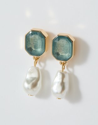 Aerie Gem Pearl Earrings | Aerie