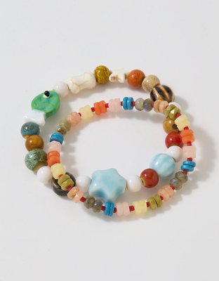 Aerie Ceramic Bead Bracelet Pack