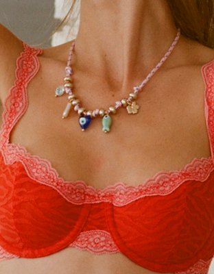 Aerie Cord Charm Necklace