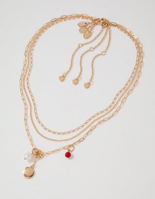 Aerie Everyday Layered Necklace Pack