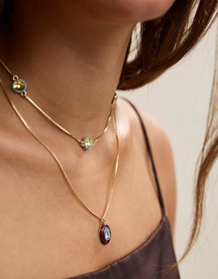 Aerie Candy Jewel Layered Necklace