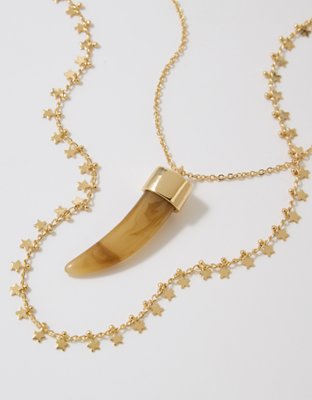 Aerie Festival Layered Charm Necklace