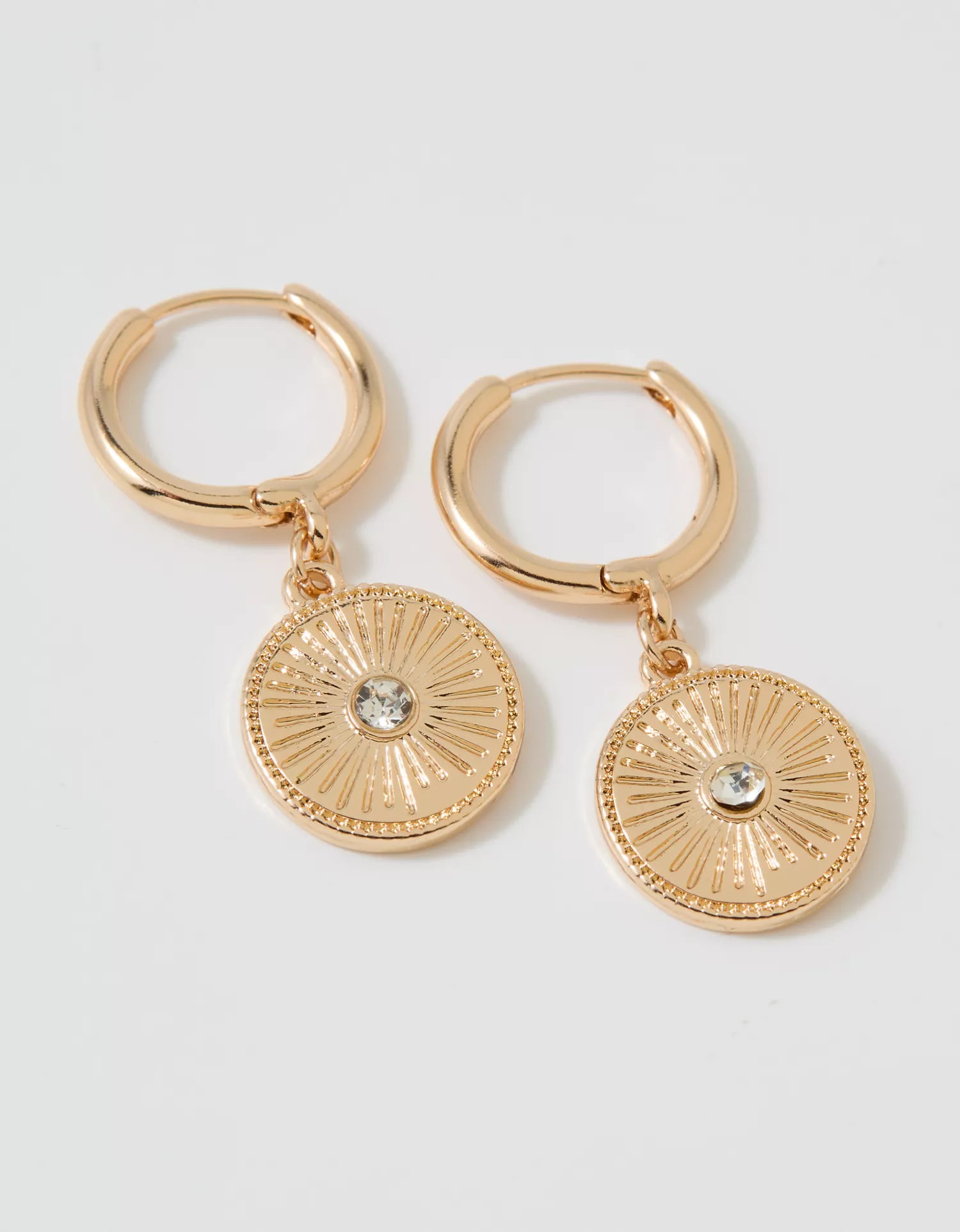 Aerie Medallion Earrings - thumbnail 2