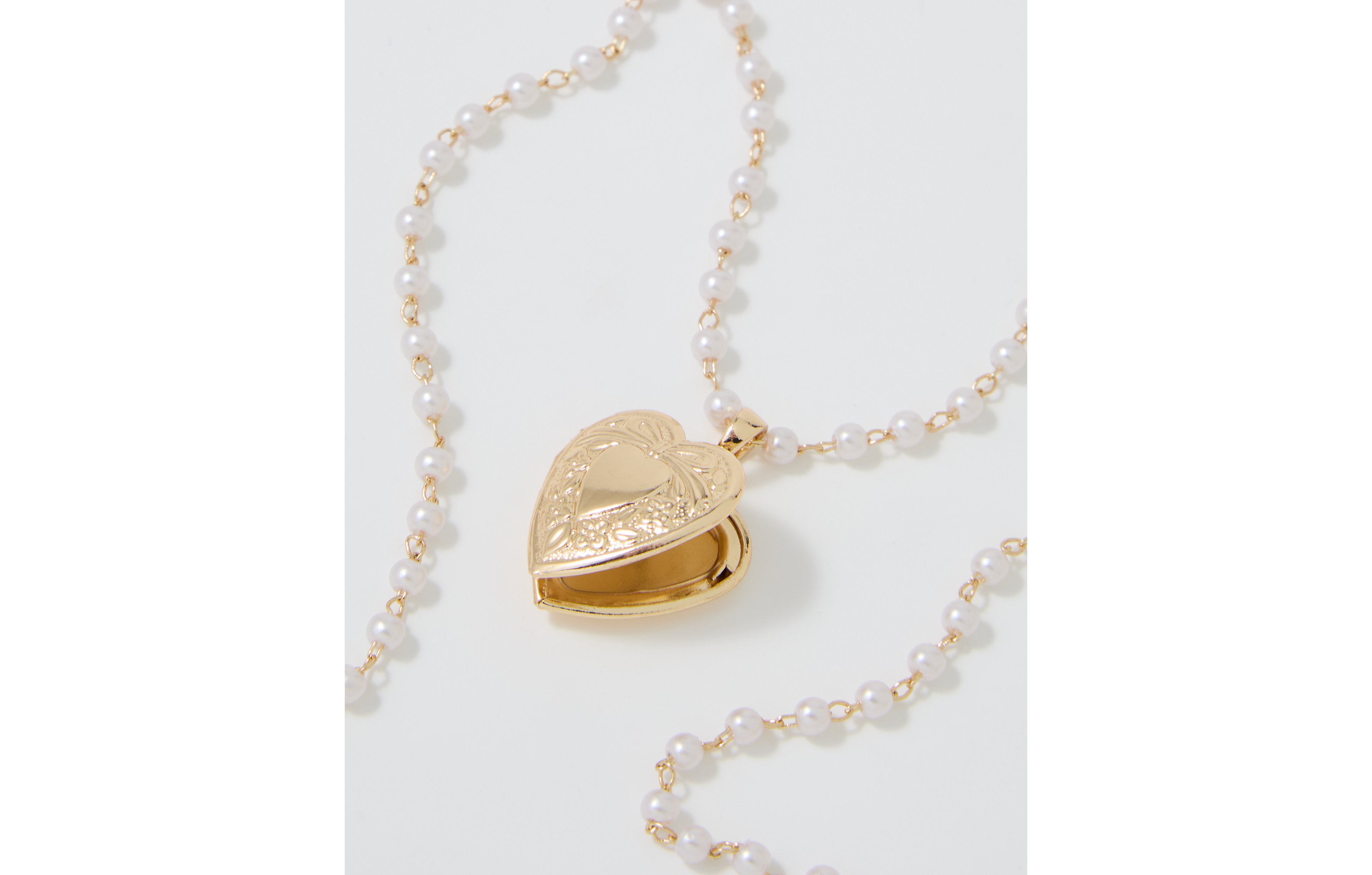 Aerie Heart Locket Necklace