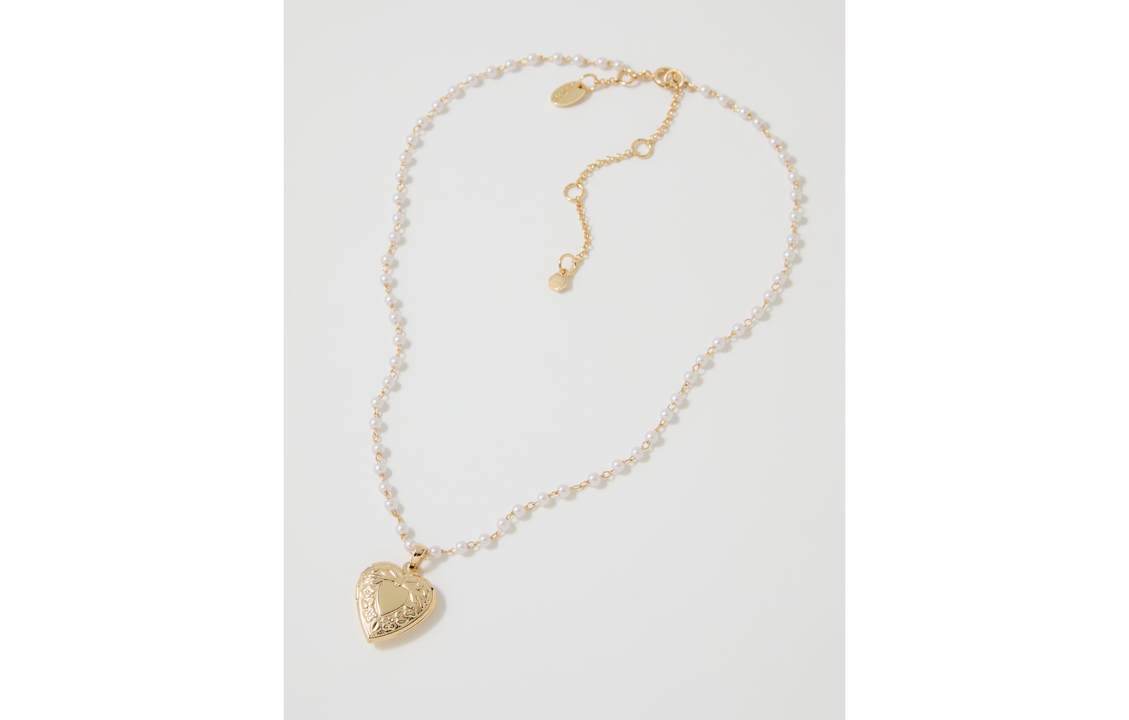 Aerie Heart Locket Necklace