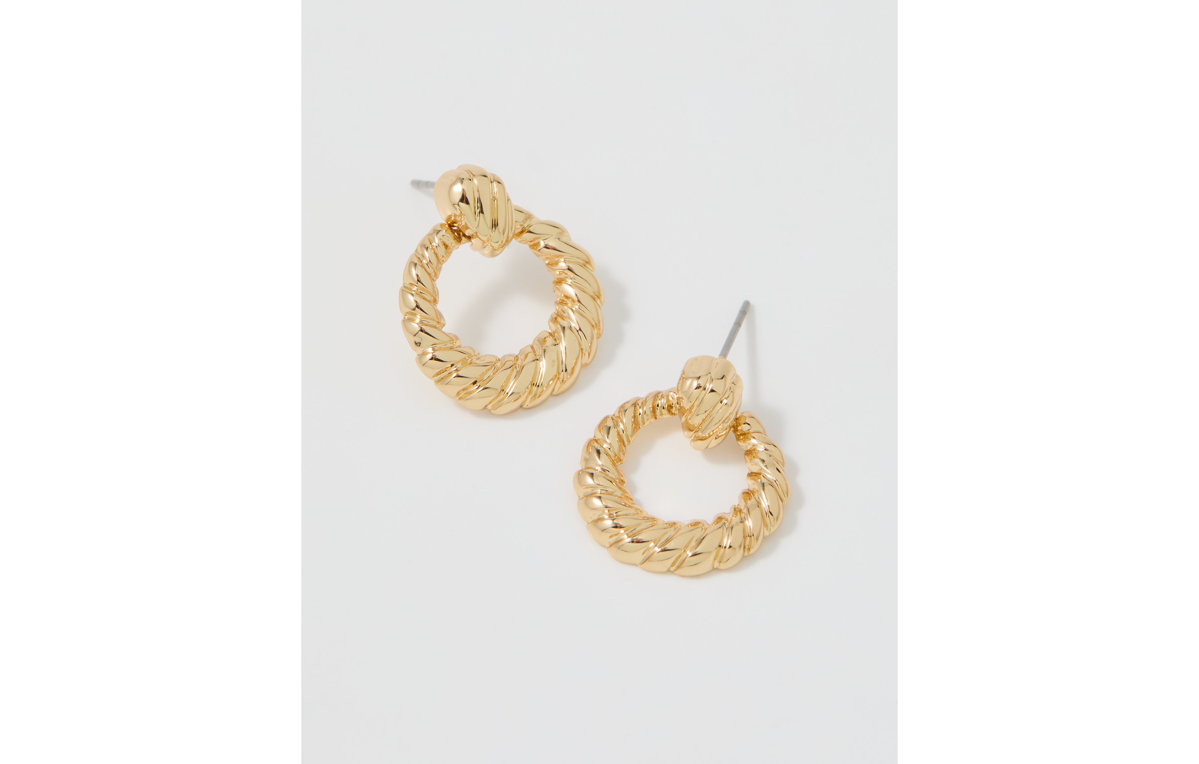 Aerie Rope Doorknocker Earrings