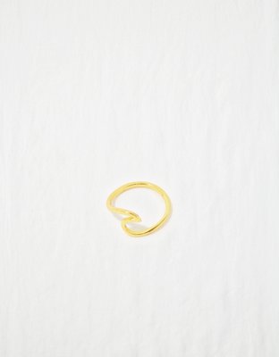 Aerie Pura Vida Sterling Silver Wave Ring — фото 2
