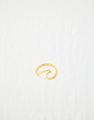 Pura Vida Sterling Silver Wave Ring