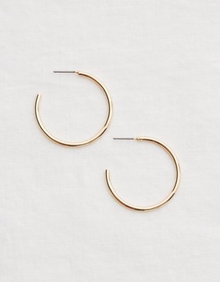 Classic Gold Hoop Earrings