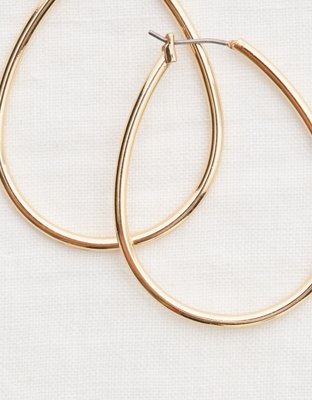 Aerie Teardrop Hoop Earrings — фото 2