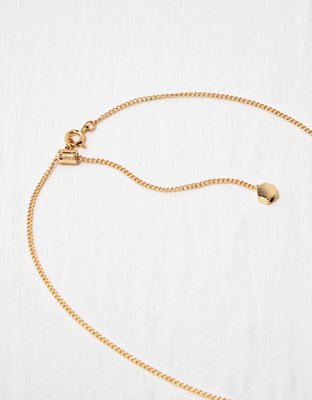 Aerie Monogram J Necklace