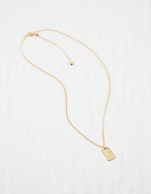 Aerie Monogram J Necklace