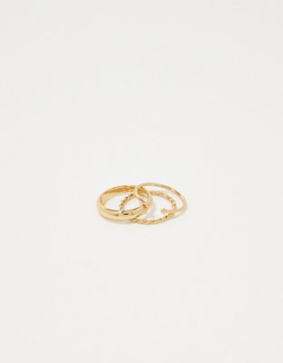 Aerie Metal Ring 3-Pack — фото 2