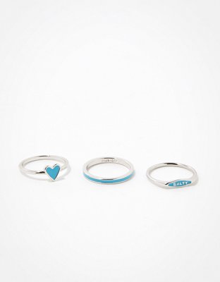 Aerie Pura Vida Sterling Silver Signet Ring — фото 2