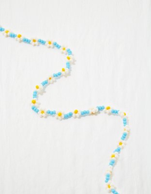 Aerie Pura Vida Flower Seed Bead Anklet — фото 2