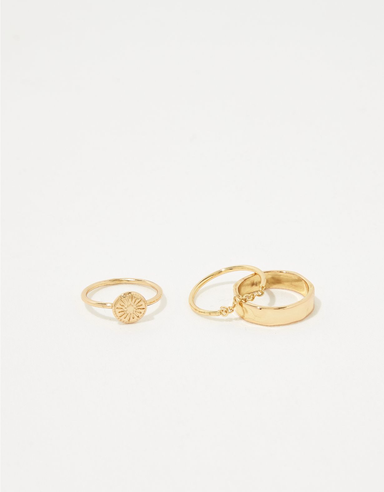 Aerie Gold Ring 3-Pack