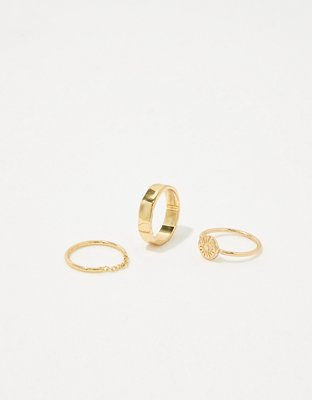 Aerie Gold Ring 3-Pack