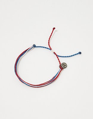 Pura Vida Red White & Blue Bracelet