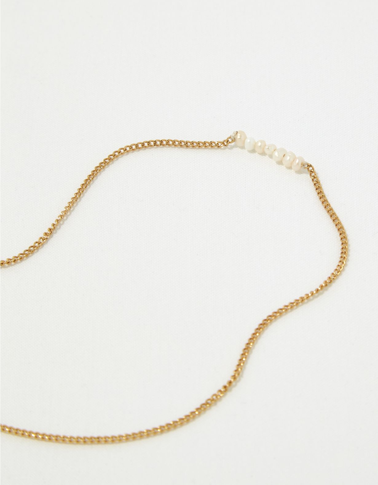 Aerie Dainty Pearl Necklace
