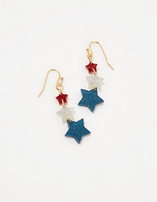 Aerie 3 Star Drop Earrings — фото 2
