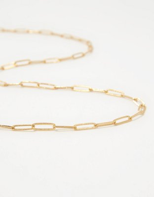Aerie Face Mask Metal Link Chain — фото 3